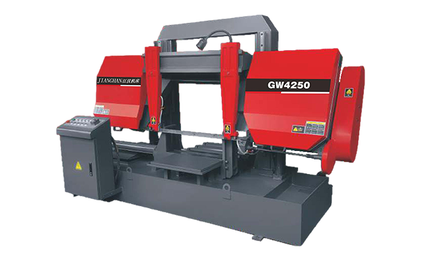 忻城GW4250双柱龙门卧式带锯床